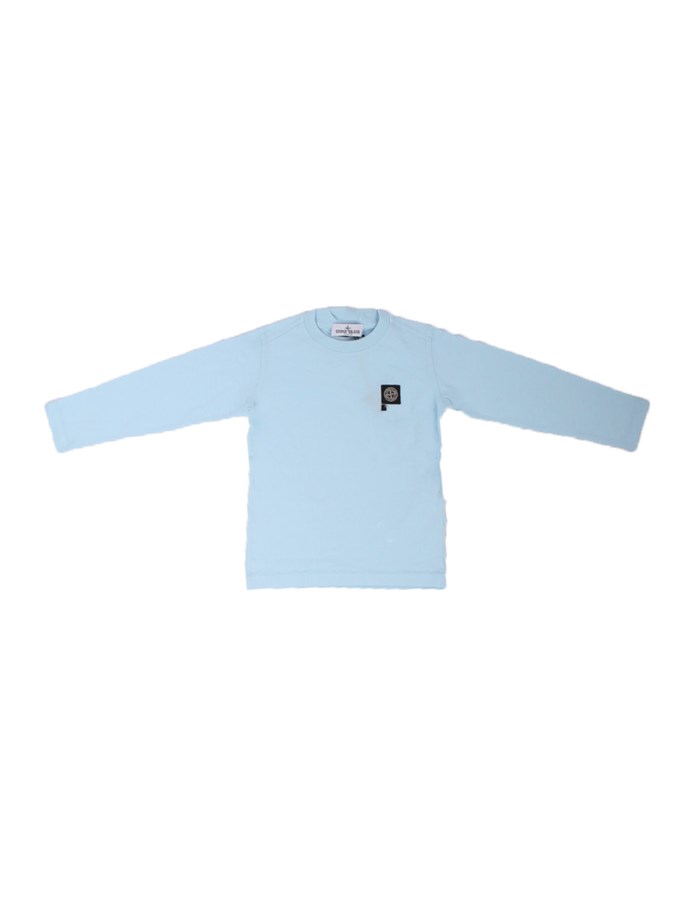STONE ISLAND T-shirt Long sleeve 791620447 Blue sky