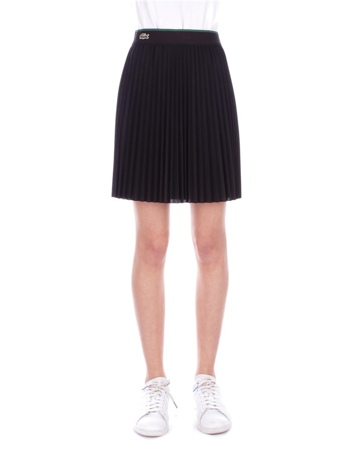 LACOSTE Skirts Knee-length  JF2701 Black