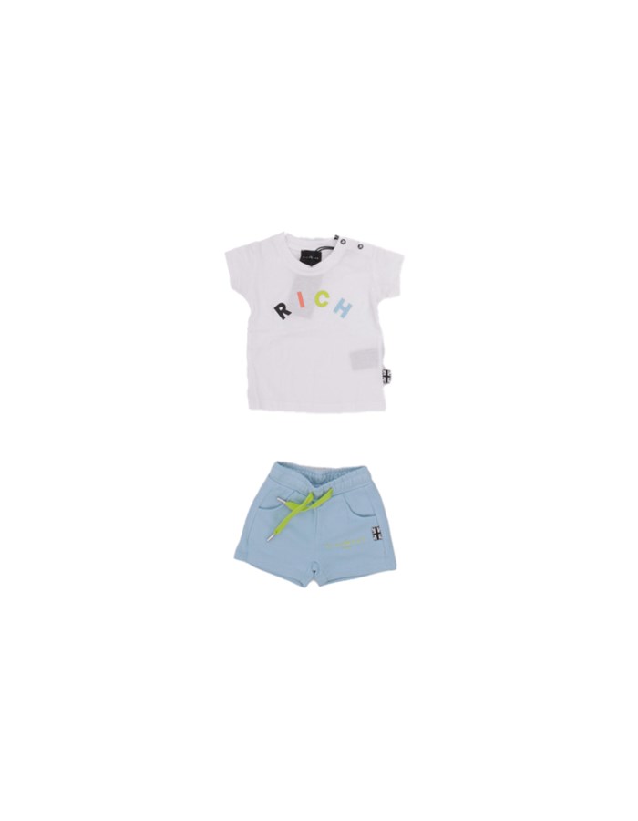 JOHN RICHMOND Completo junior T-shirt + Shorts Bambino RIP24054CF 0 