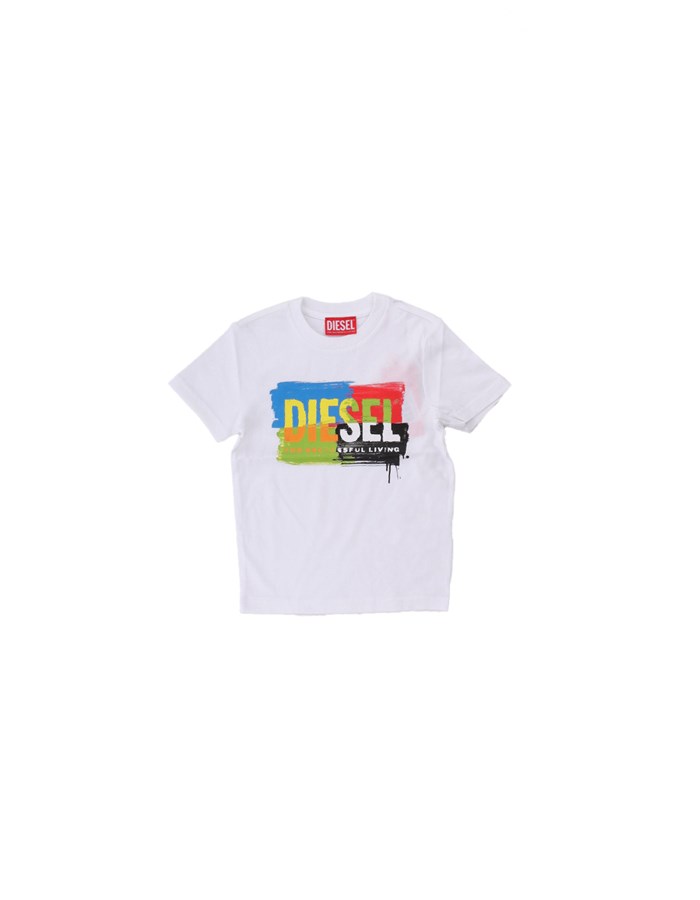 DIESEL T-shirt Manica Corta Unisex Junior J01776-00YI9 0 