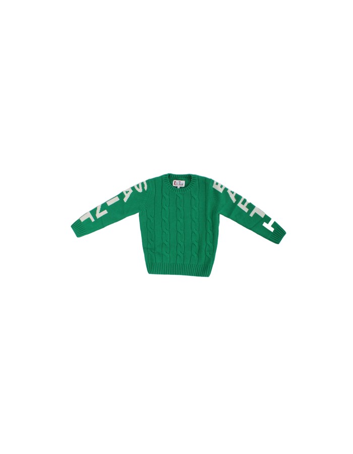 MC2 SAINT BARTH Knitwear Knitted  BERG002-09737E Green