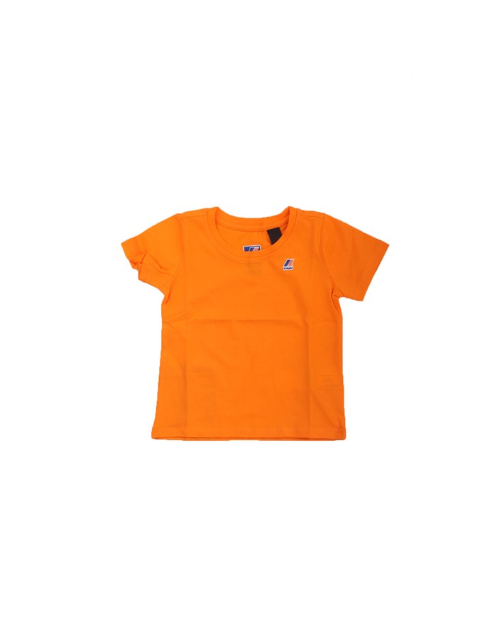 KWAY T-shirt Short sleeve K4114WW Orange