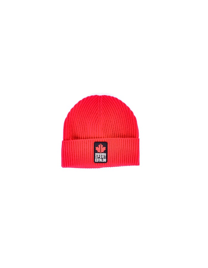 DSQUARED2 Hats Beanie DQ1876 Red
