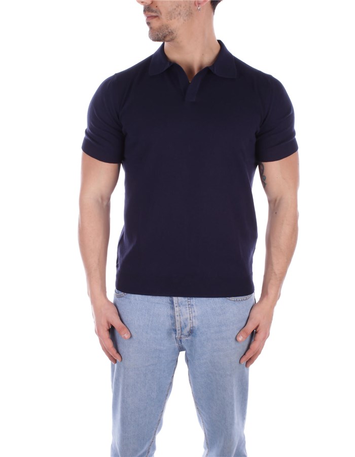 TAGLIATORE Polo shirt Short sleeves KEITH GSE24 Blue