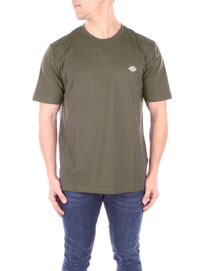 DICKIES T-shirt Short sleeve DK0A4XDB Olive green