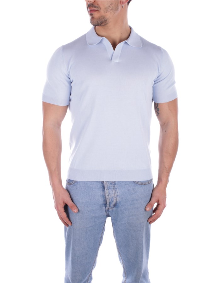 TAGLIATORE Polo shirt Short sleeves KEITH GSE24 Sky