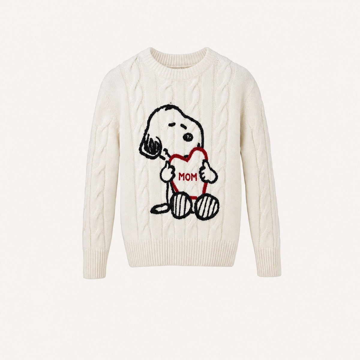 Maglia Bambina MC2 SAINT BARTH 00064M 10 EMB Snoopy Outline Fantasia