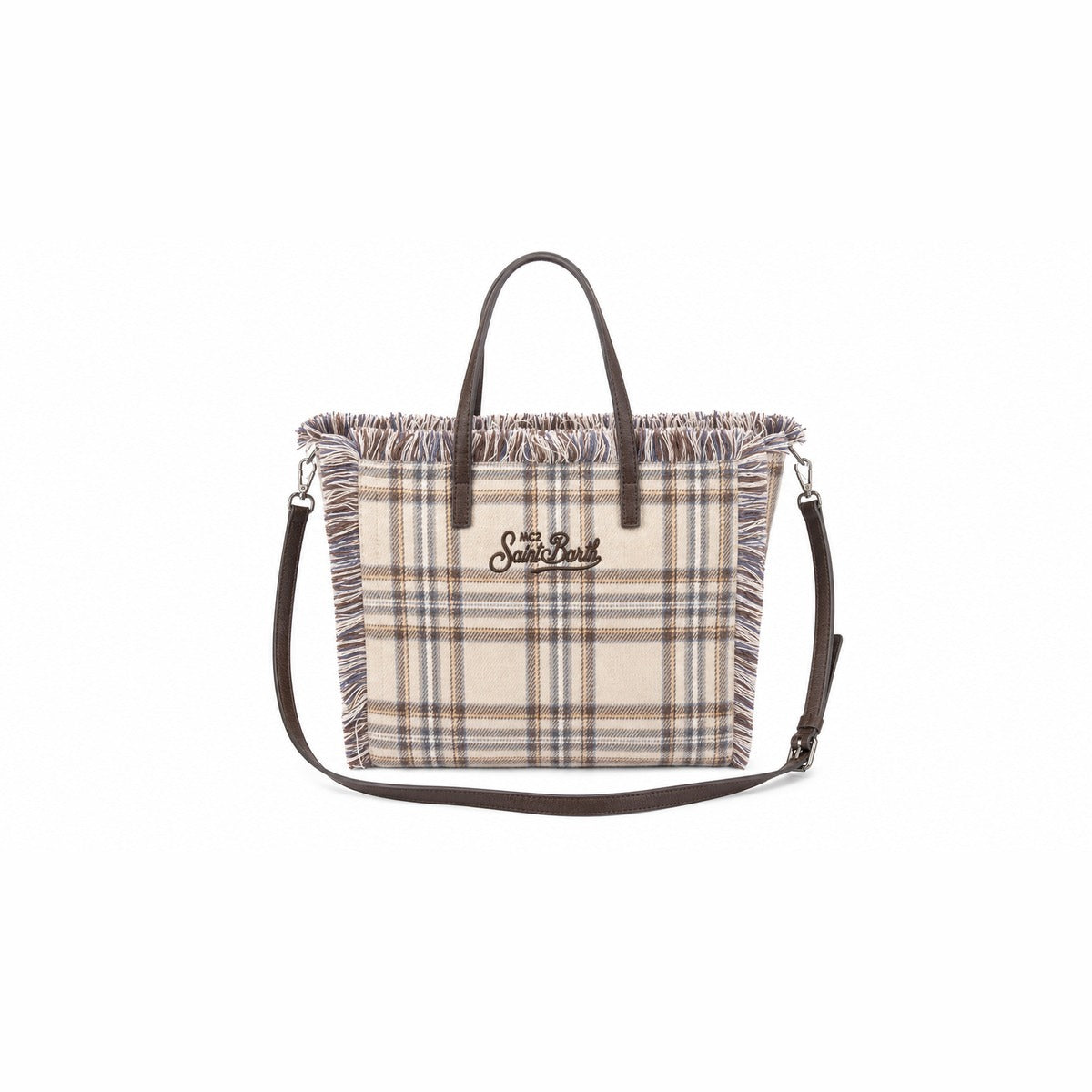 Borsa Donna MC2 SAINT BARTH 00580M VAMI031 1219 EMB Vanity Mini in Lana Tartan