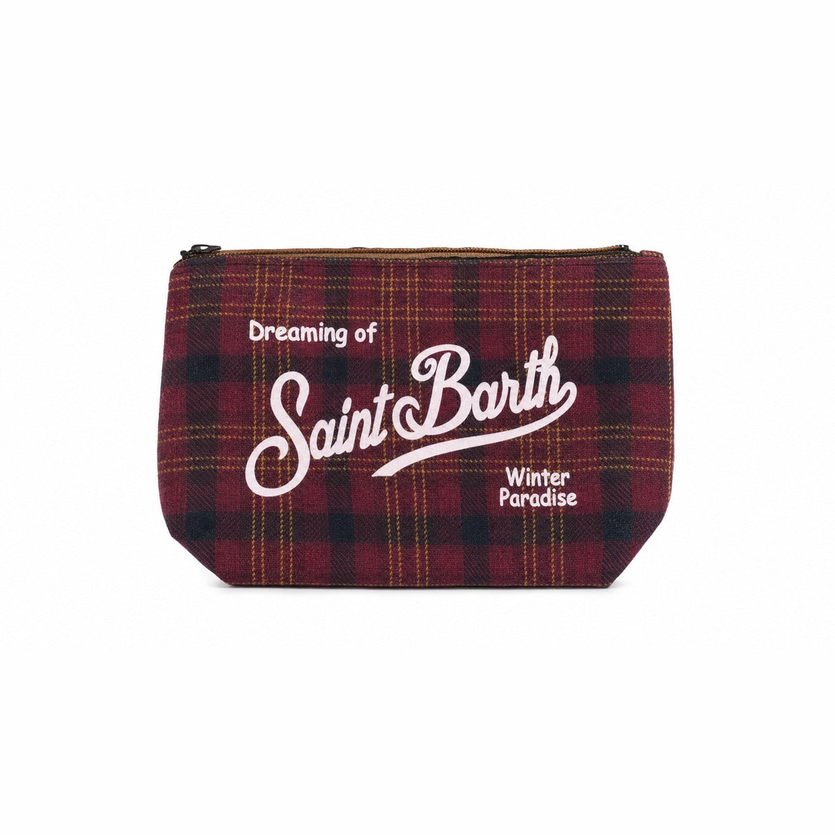 Pochette Unisex in Lana Tartan MC2 SAINT BARTH - Modello Aline