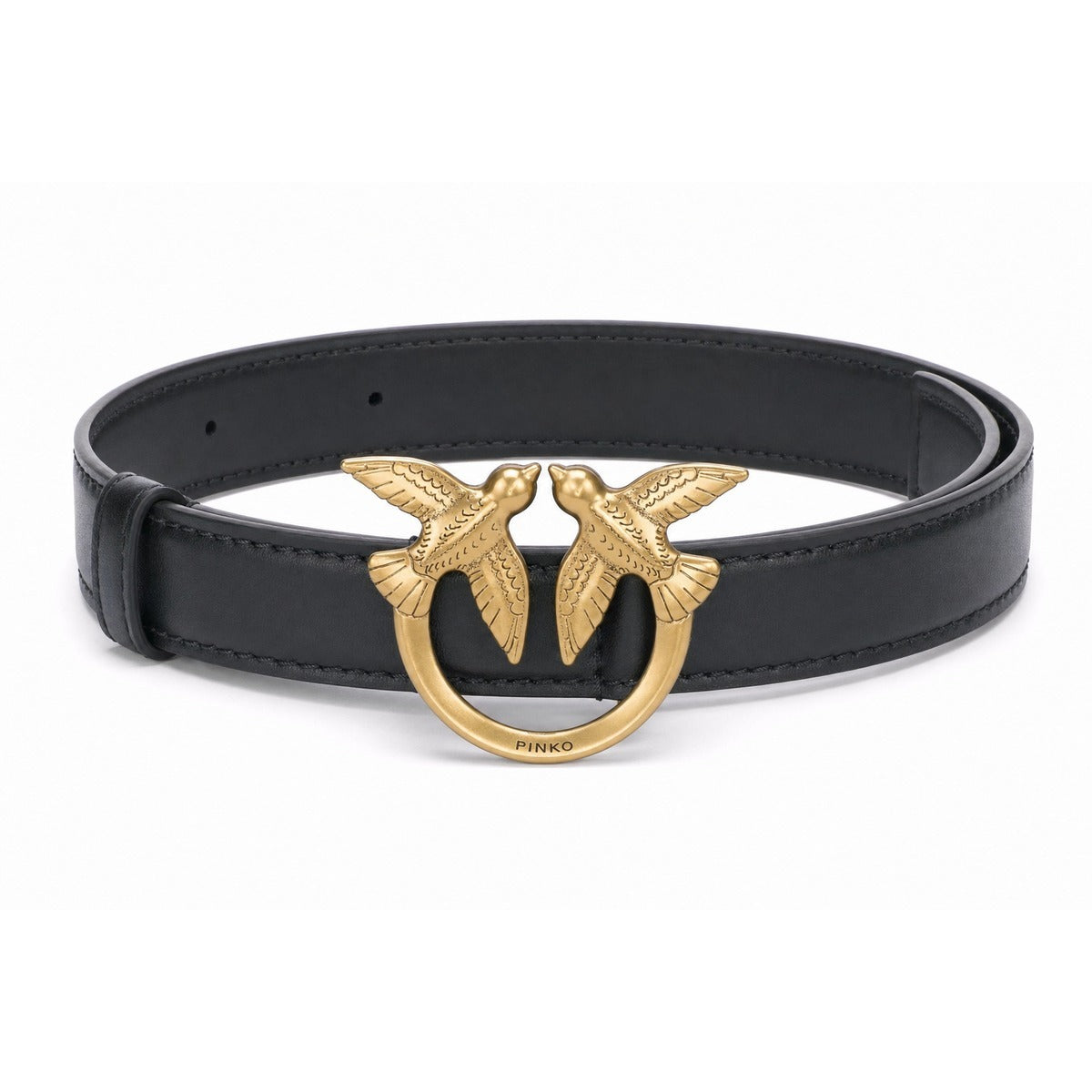 Cintura PINKO Donna Love Berry H3 Belt Low Nero - Modello 100125 A0F1 Z99Q