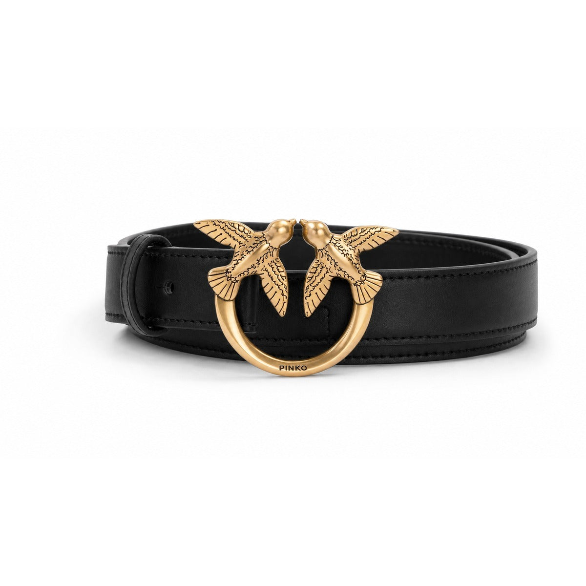 Cintura PINKO Donna Love Berry H3 Belt Low Nero - Modello 100125 A0F1 Z99Q