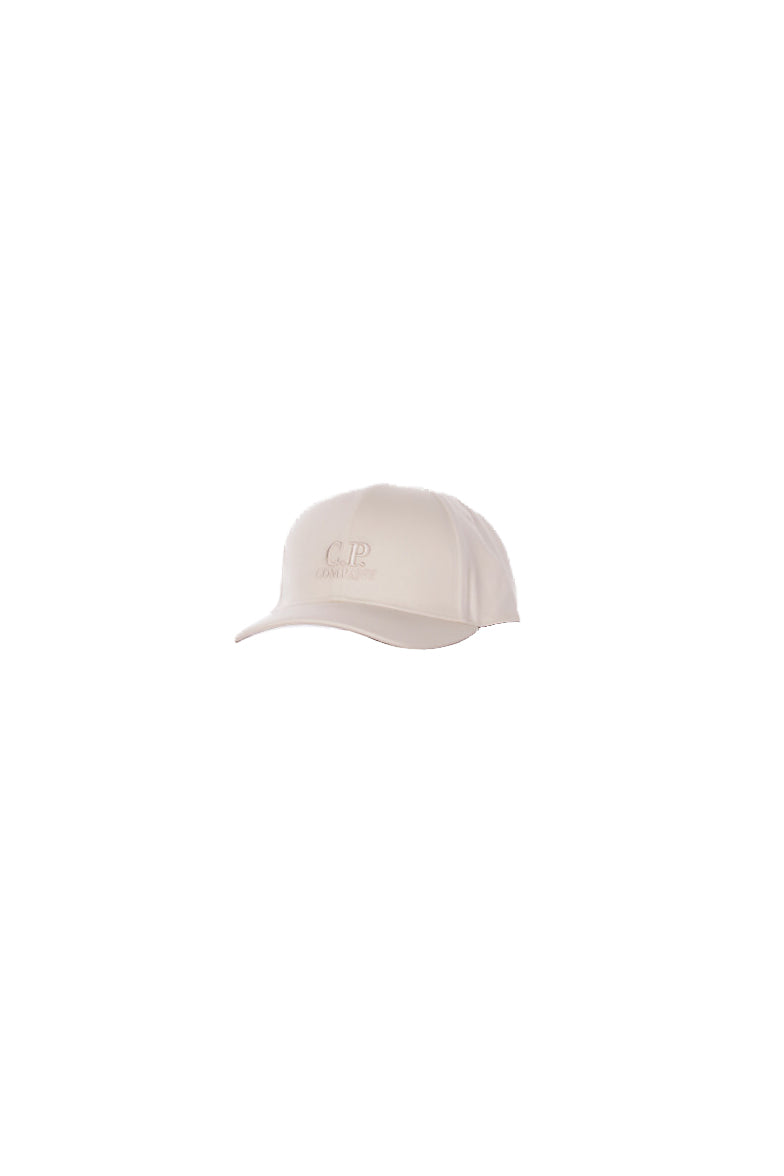 CP COMPANY Uomo Cappello 20CMAC750A006288A 114 Gabardine logo cap Beige