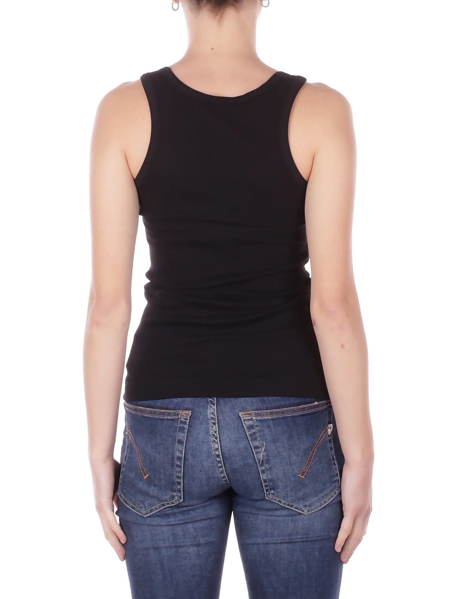 Image of PINKO Donna Canotta 100807A338 Z99 Calcolatore canottiera Nero