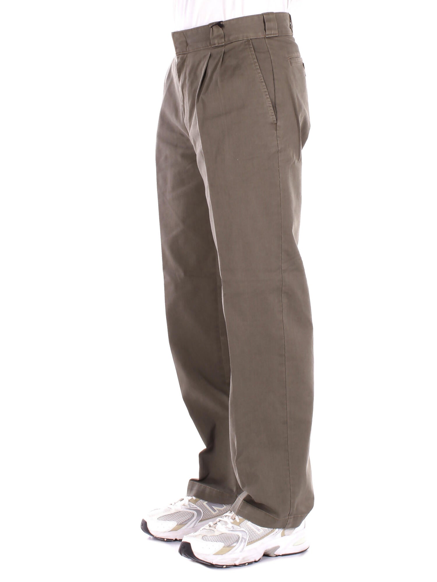 DICKIES Uomo Pantalone DK0A4Z7F MGR1 Unionville pleated work pant Verde militare