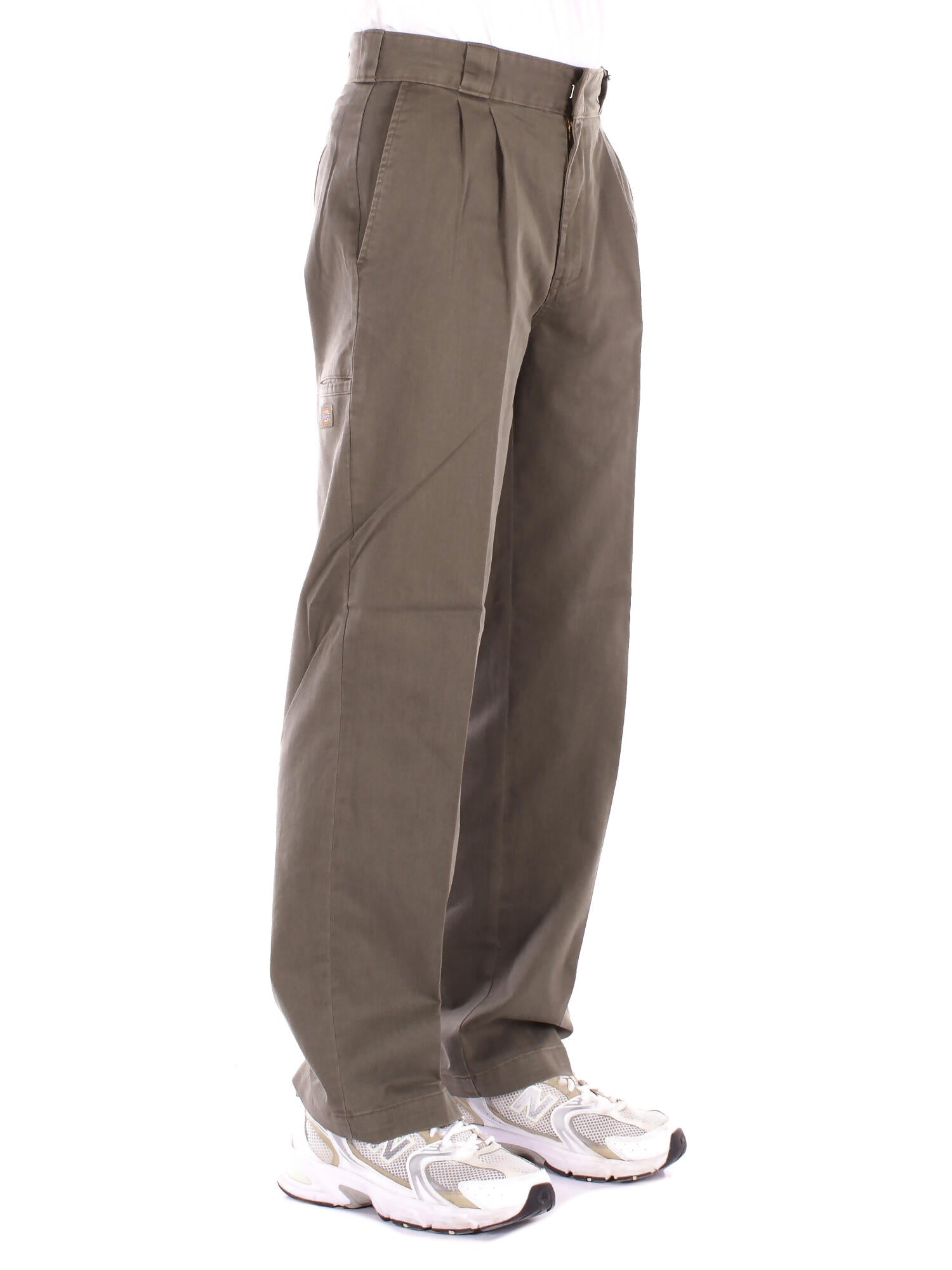 DICKIES Uomo Pantalone DK0A4Z7F MGR1 Unionville pleated work pant Verde militare