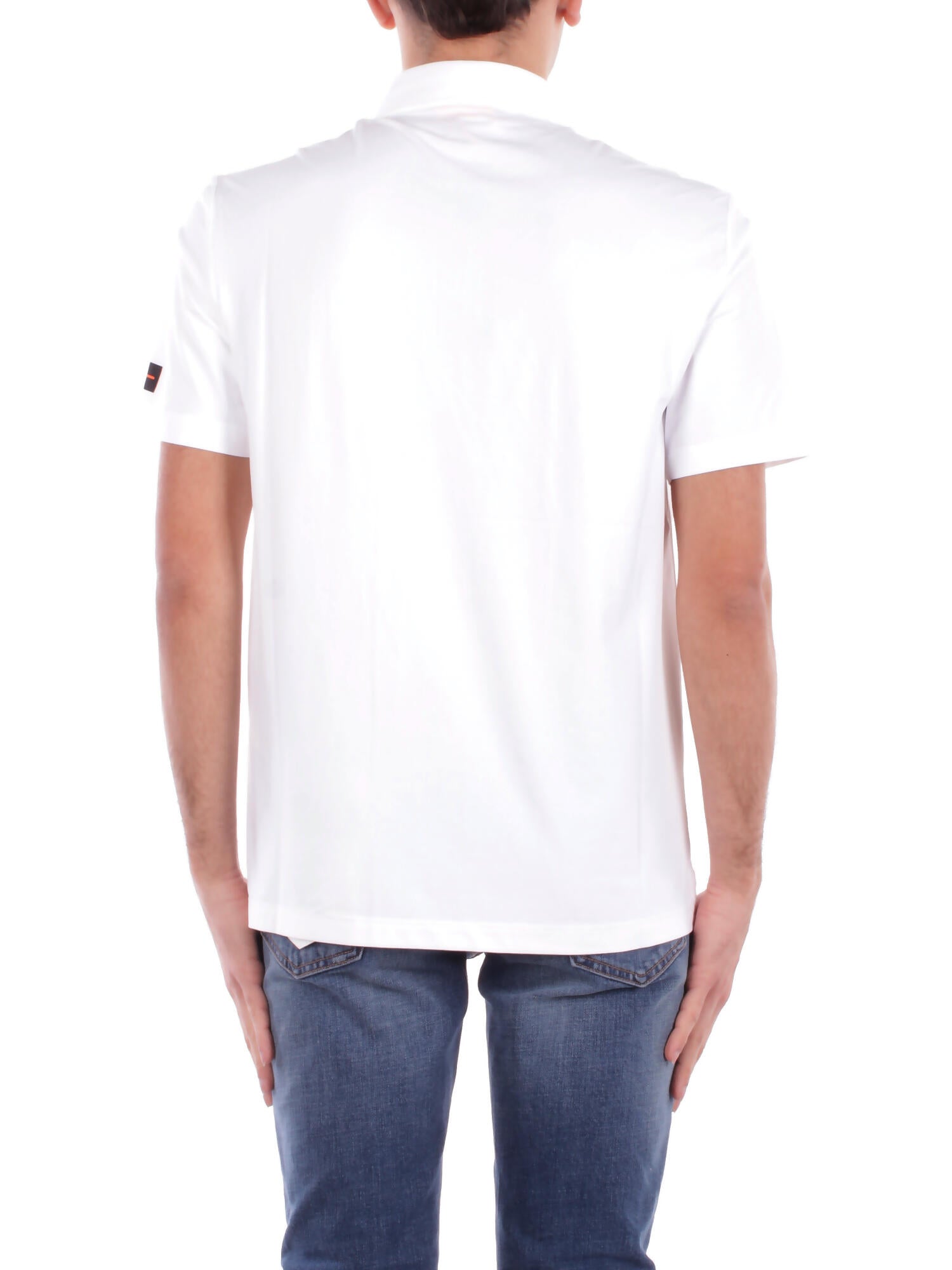 SUNS Uomo Polo PLS51004U WHITE Polo donato teck White