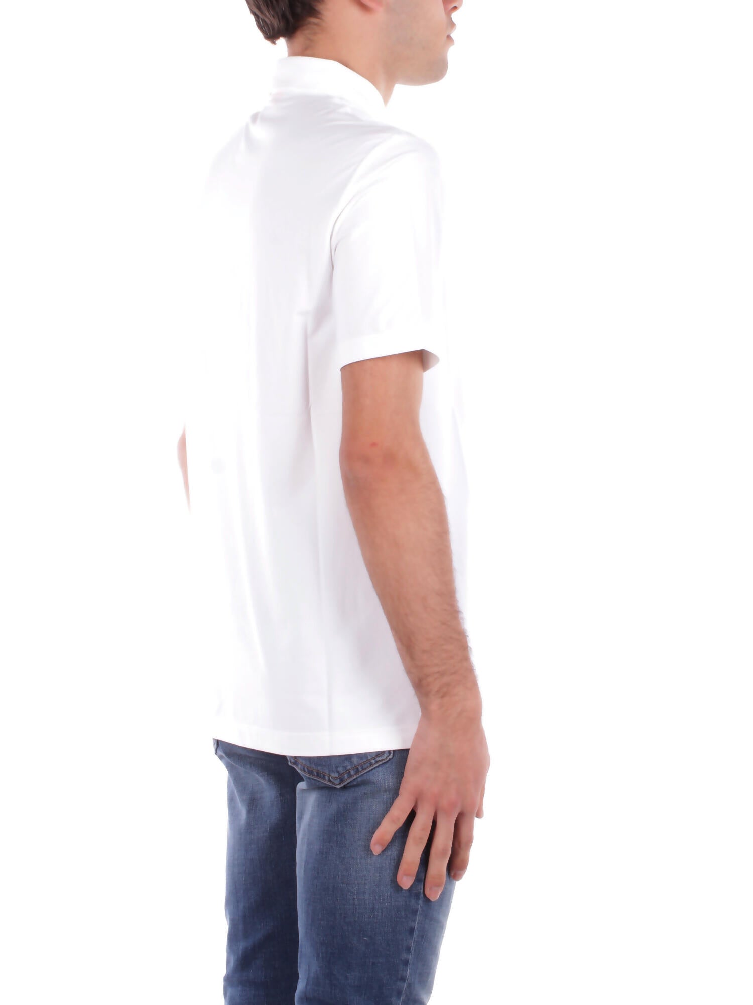 SUNS Uomo Polo PLS51004U WHITE Polo donato teck White