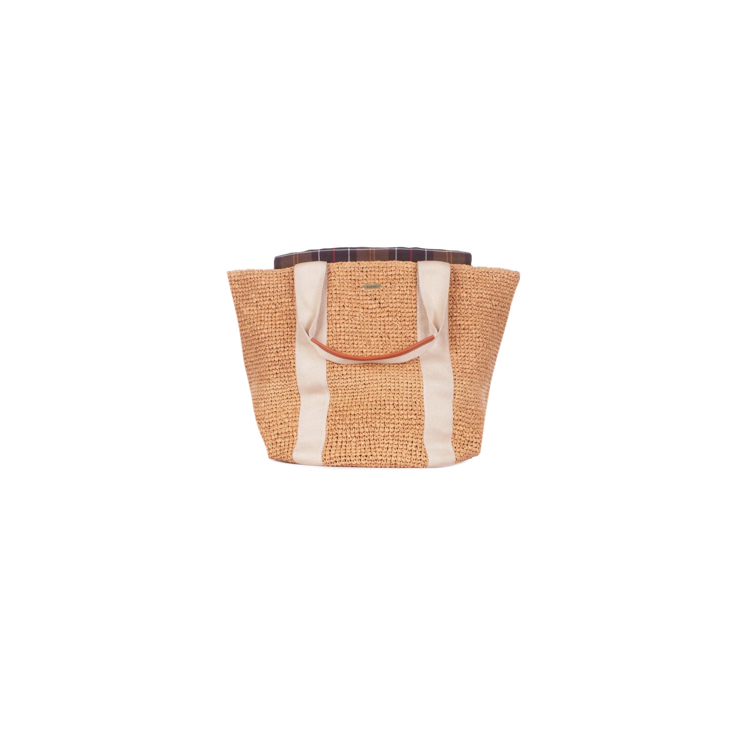 BARBOUR Donna Borsa LBA0467 BE11 Lily beach tote bag Natural