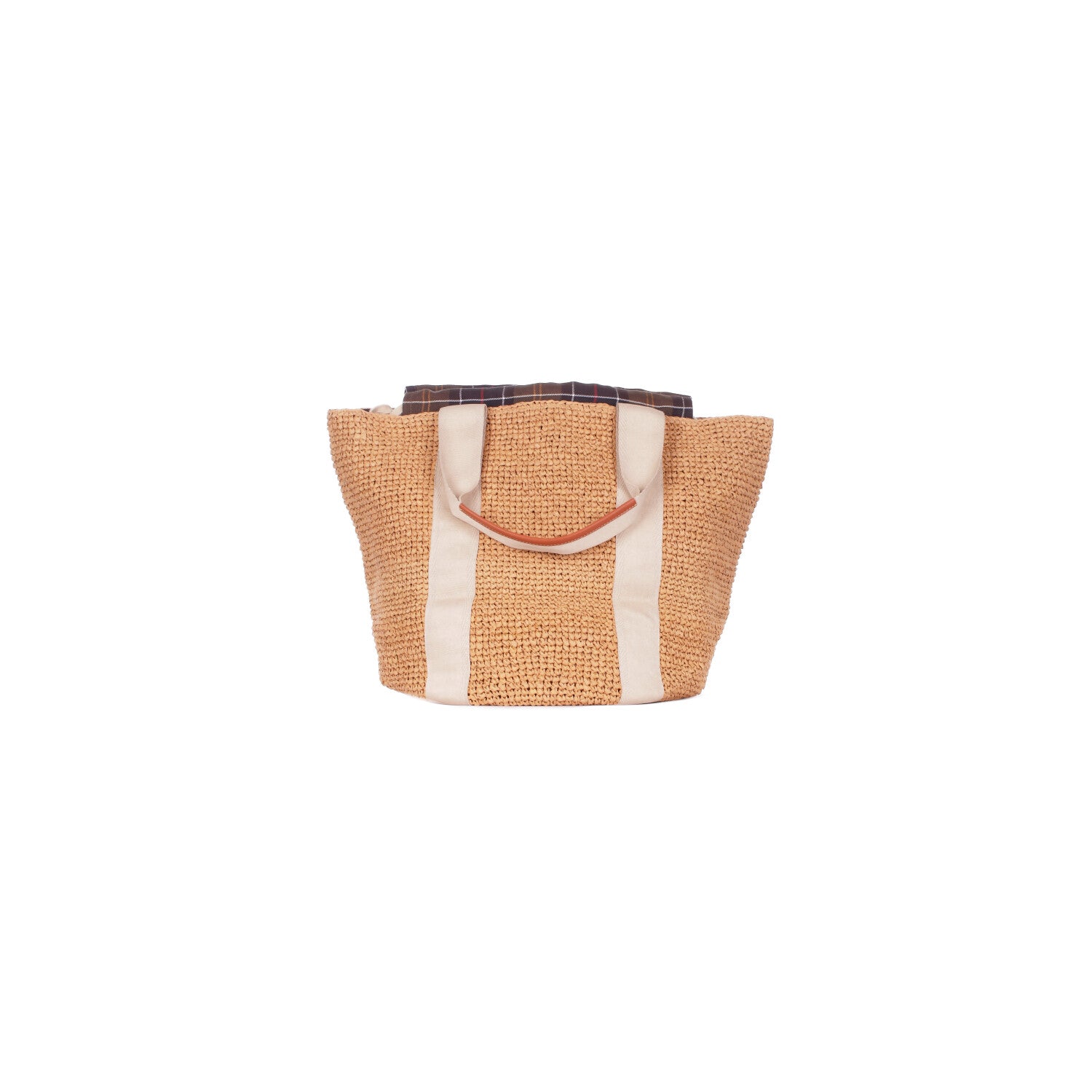 BARBOUR Donna Borsa LBA0467 BE11 Lily beach tote bag Natural