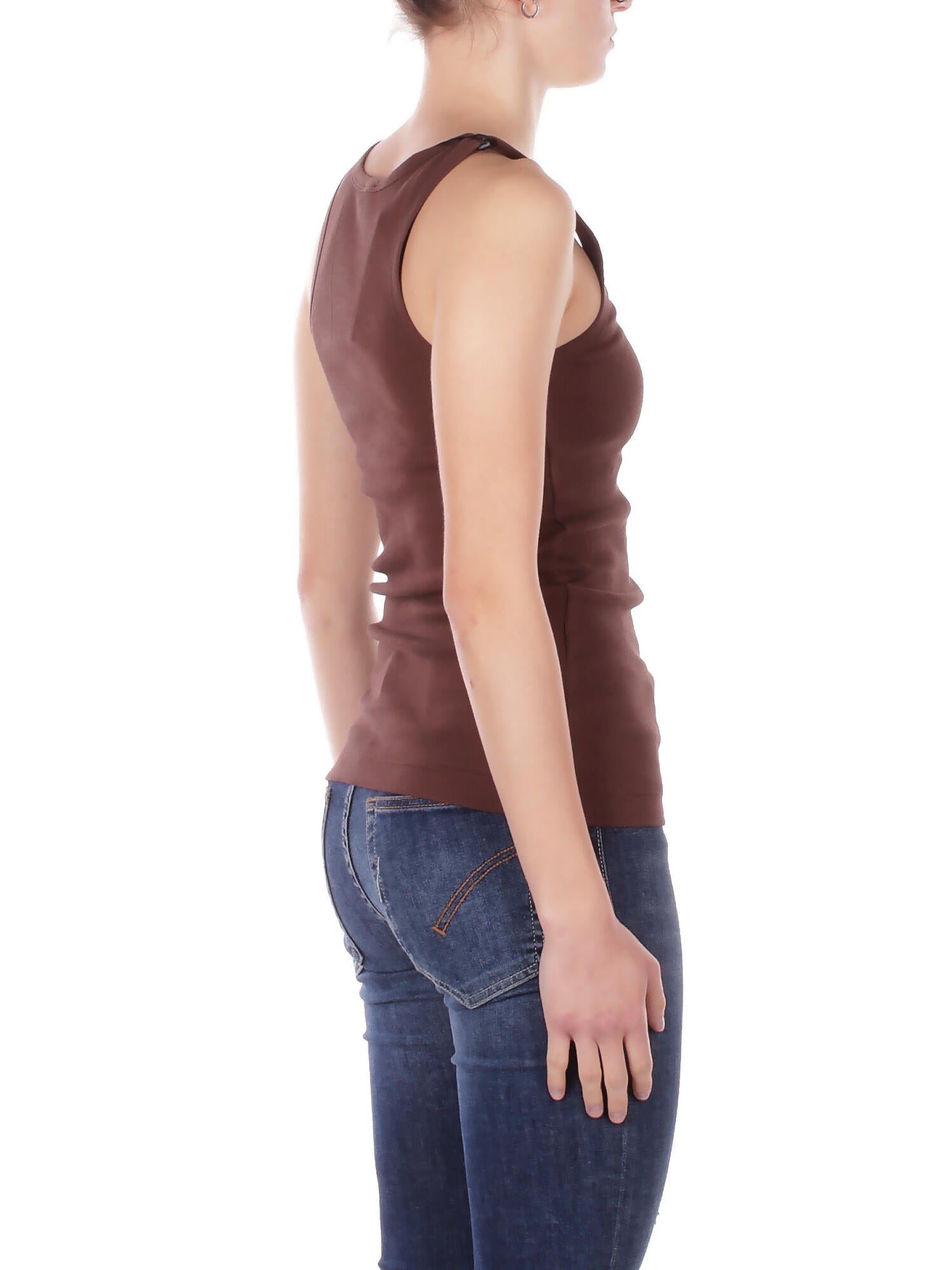 Image of PINKO Donna Canotta 100807A338 L78 Calcolatore canottiera Marrone