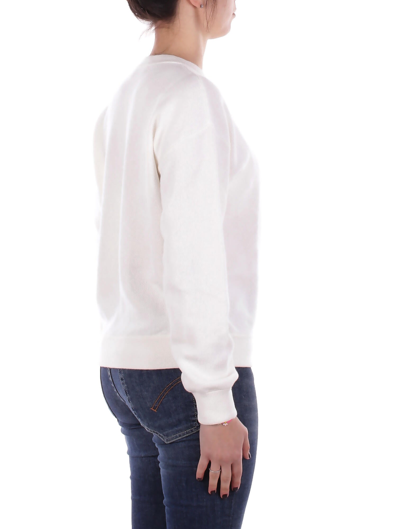 LACOSTE Donna Maglia AF4158 70V Pullover Farina