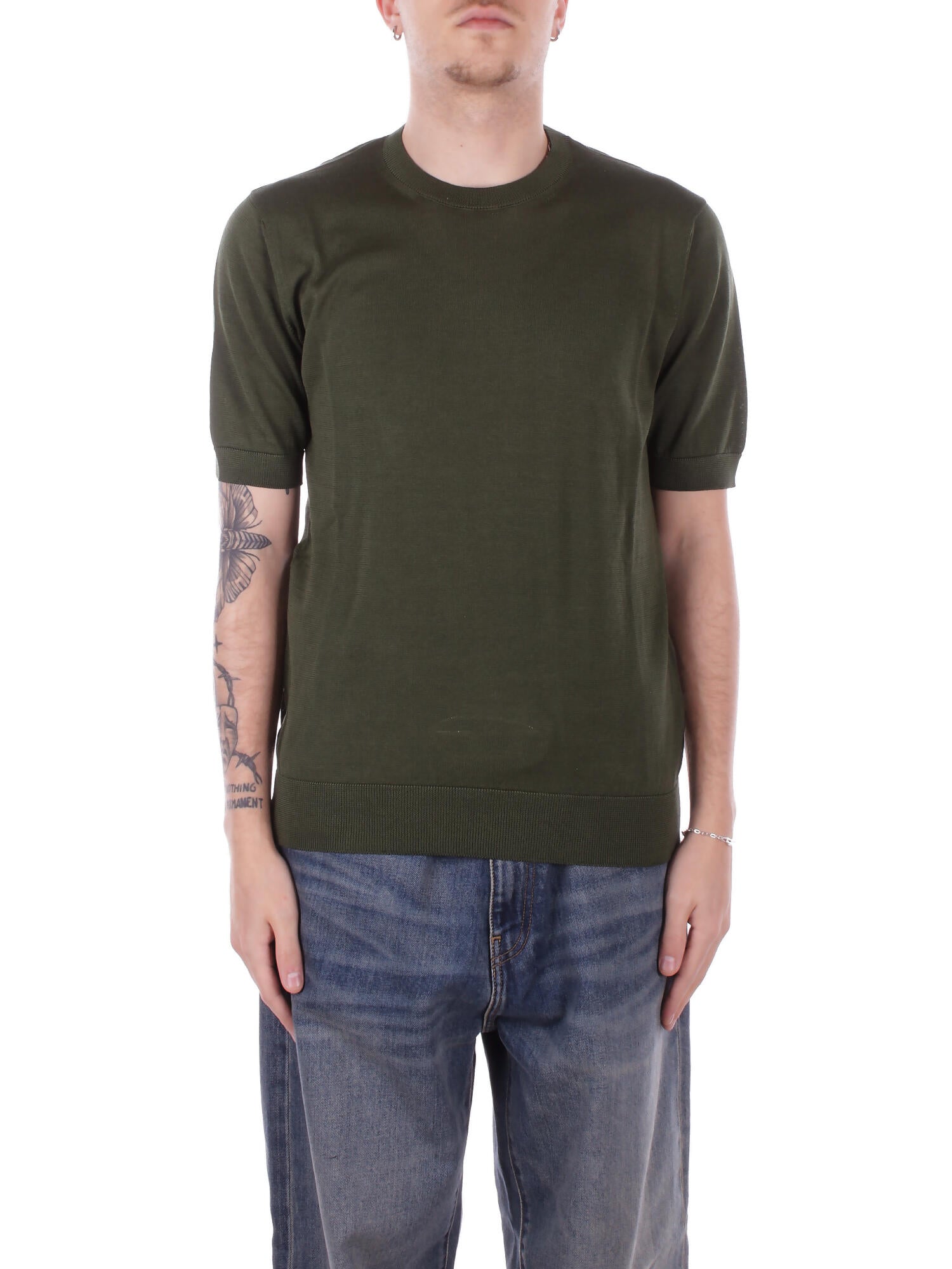 TAGLIATORE Uomo Maglia FOX PE PWE25 VERDE Tre quarti Verde