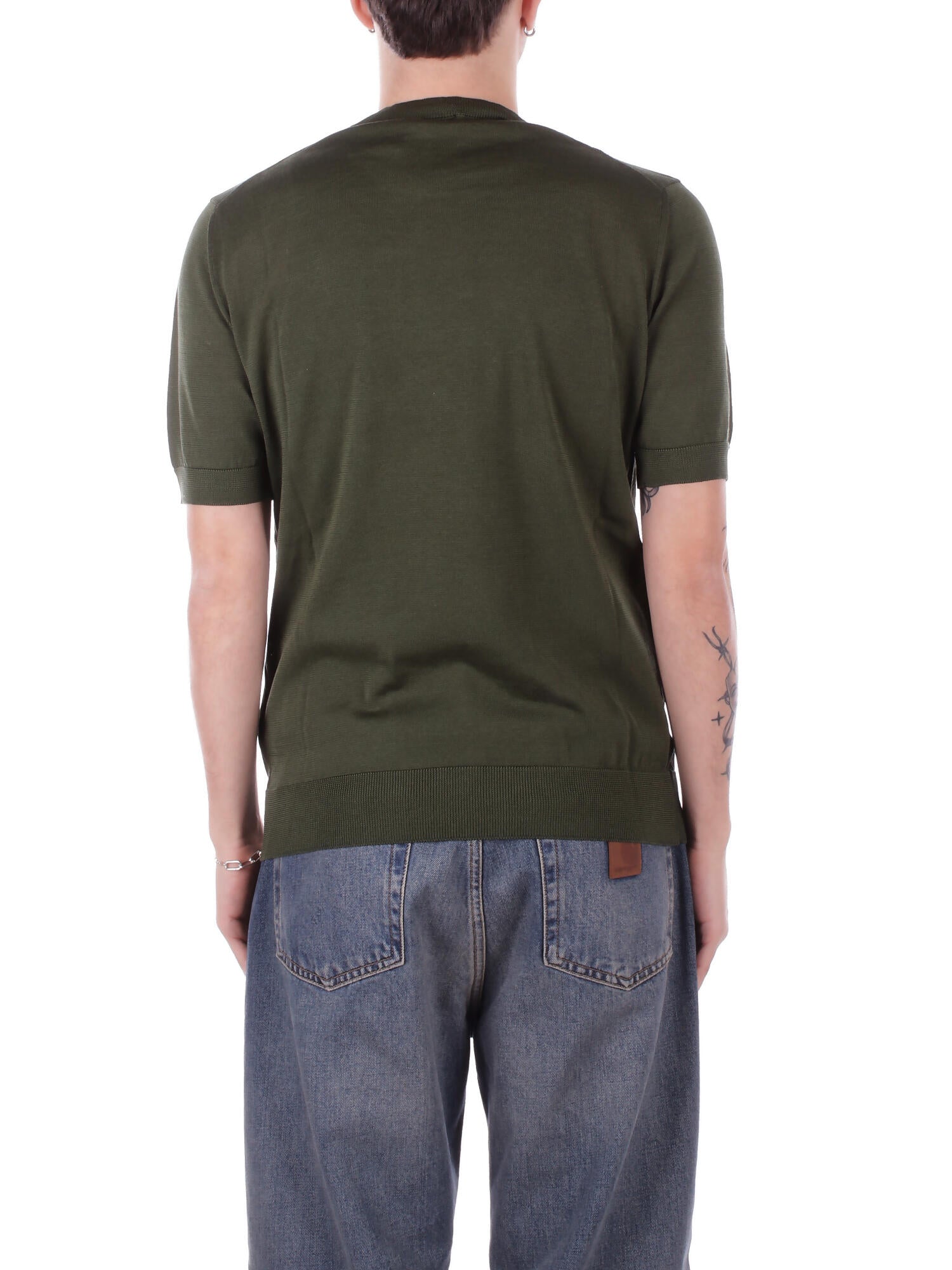 TAGLIATORE Uomo Maglia FOX PE PWE25 VERDE Tre quarti Verde