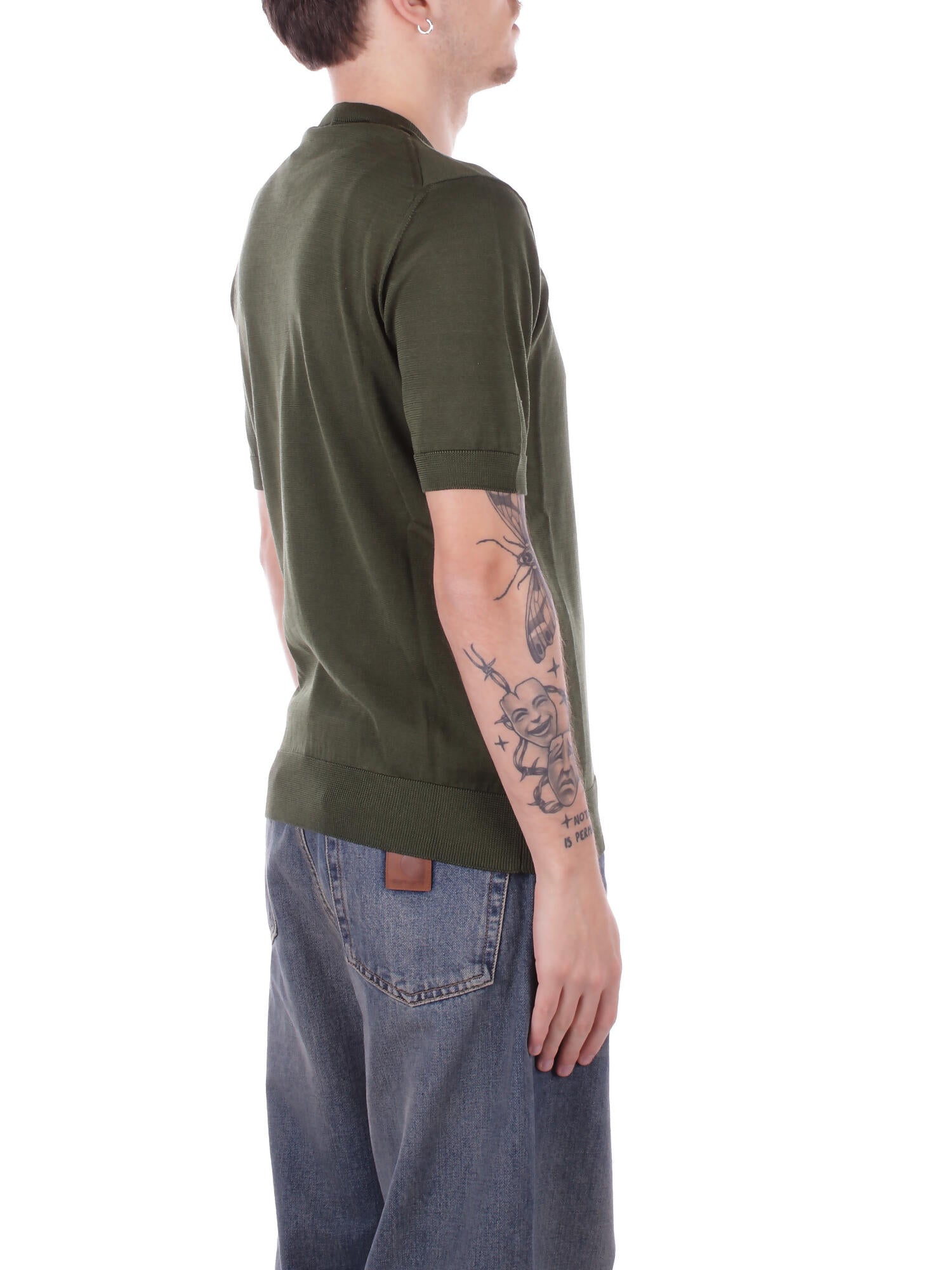TAGLIATORE Uomo Maglia FOX PE PWE25 VERDE Tre quarti Verde