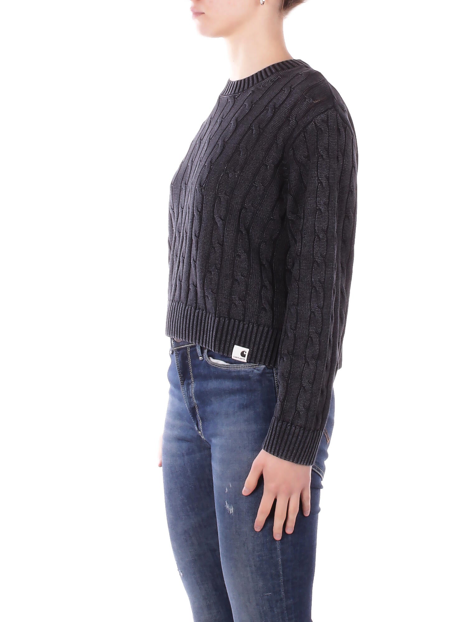 CARHARTT WIP Donna Maglia I036394 89GD W' carter sweater Black