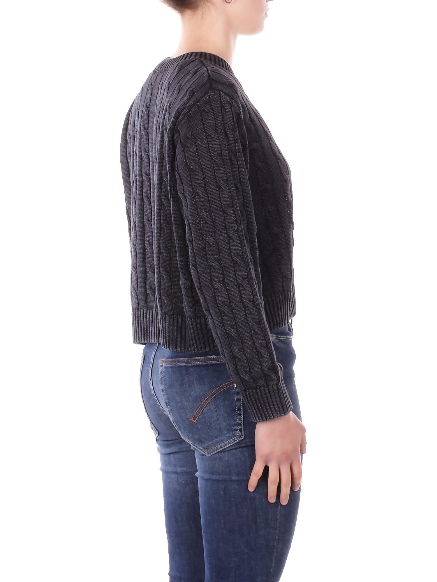 Image of CARHARTT WIP Donna Maglia I036394 89GD W' carter sweater Black