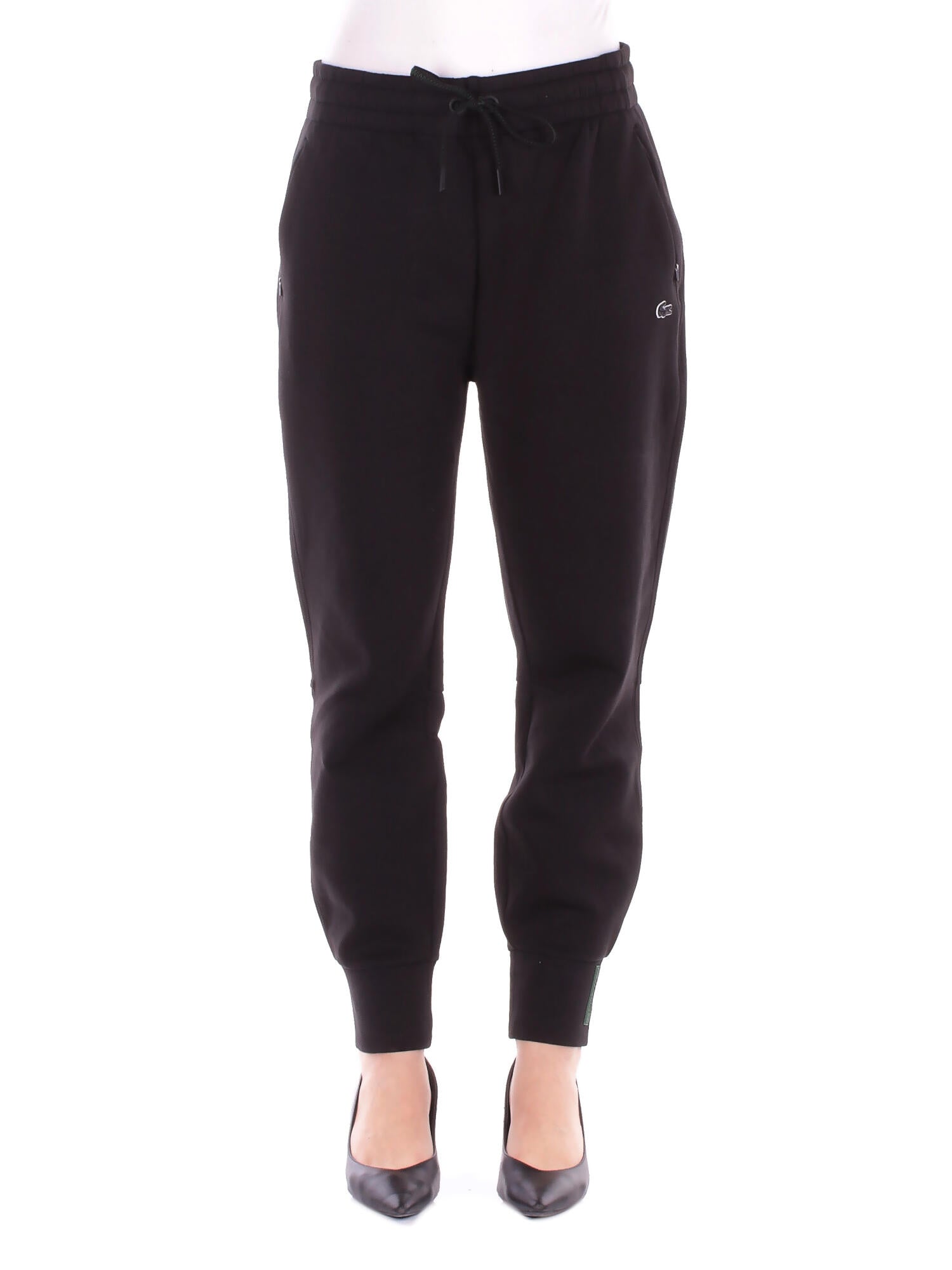 Image of LACOSTE Donna Pantalone XF0343 031 Pantalone tuta Nero