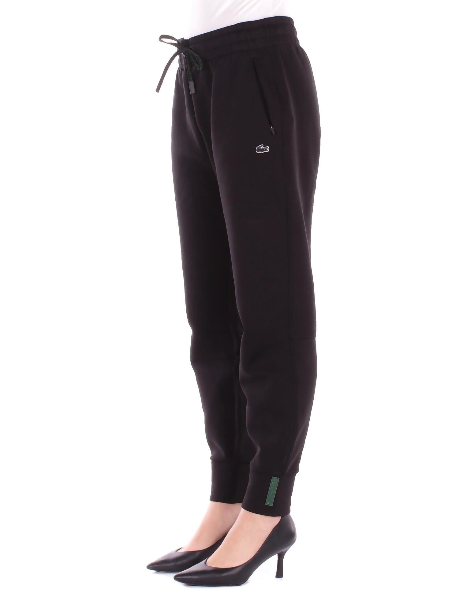 Image of LACOSTE Donna Pantalone XF0343 031 Pantalone tuta Nero