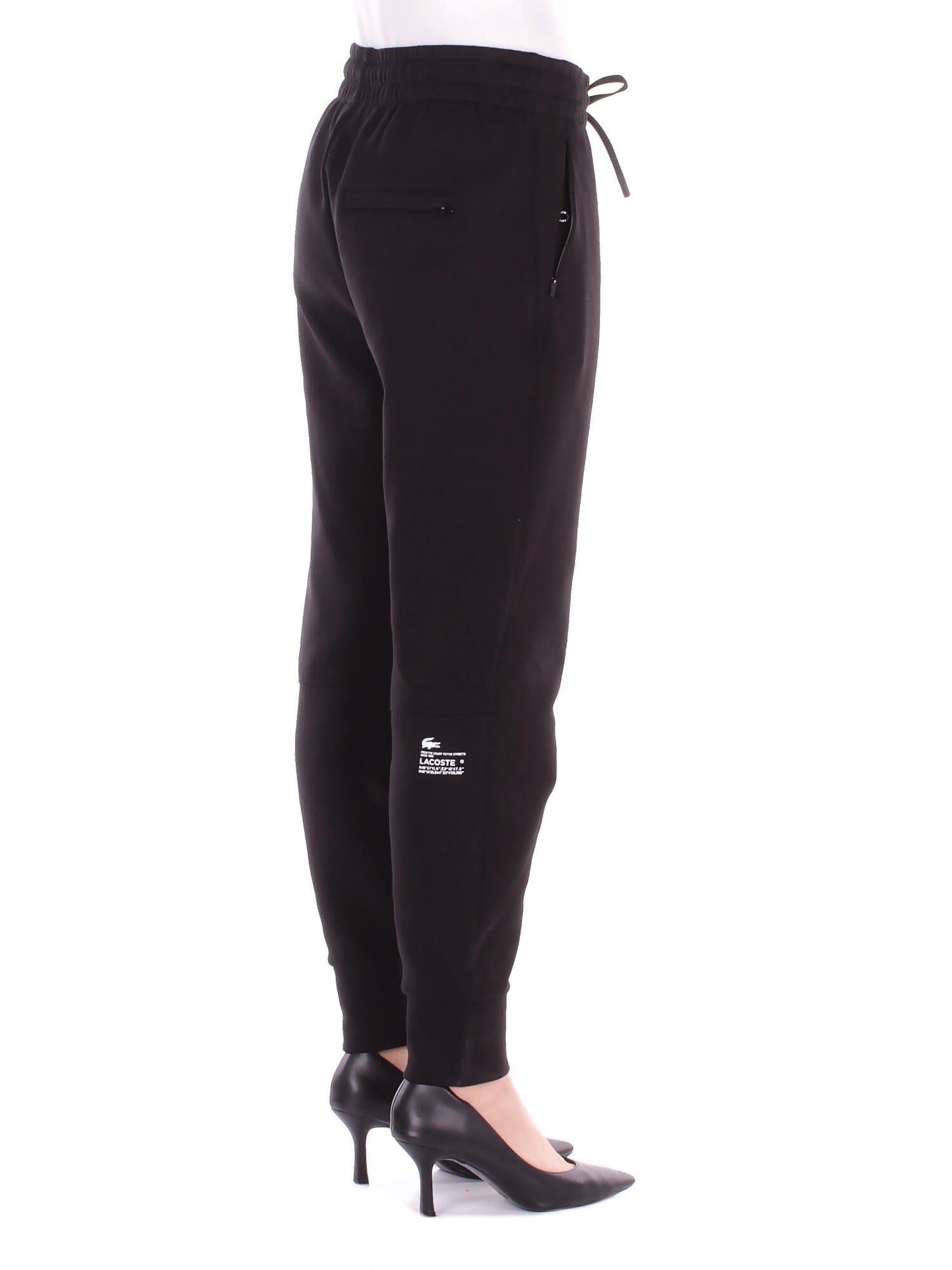Image of LACOSTE Donna Pantalone XF0343 031 Pantalone tuta Nero