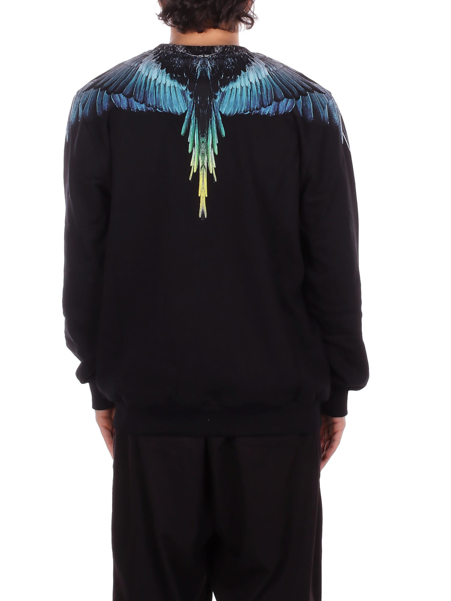 Image of MARCELO BURLON COUNTY OF MILAN Uomo Felpa S6CMMASW024 110 Sweatshirt man Black