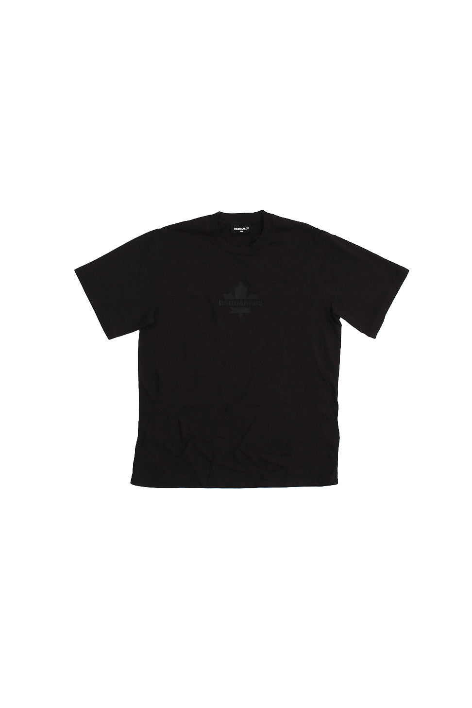 DSQUARED2 Unisex Junior T-shirt DQ2743 D0AC7 DQ900 D2t1136u slouch fit Nero