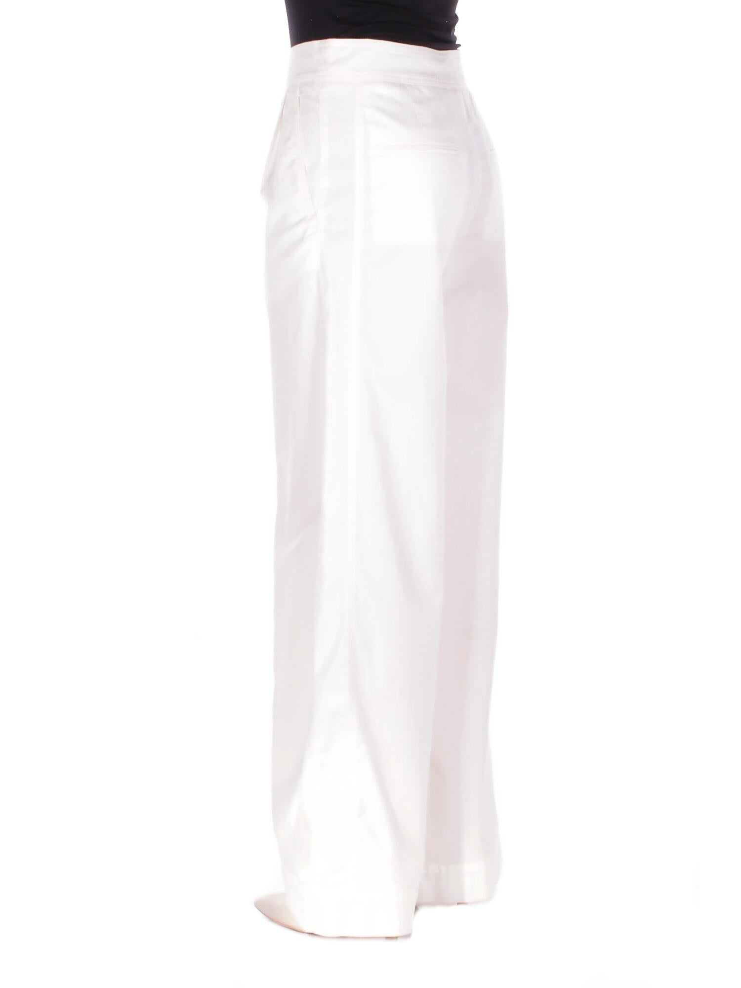 MAX MARA Donna Pantalone 2616131017600 004 Mml strenna Bianco