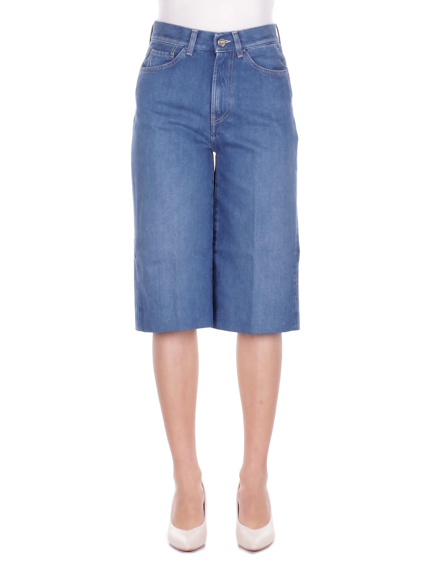 DONDUP Donna Shorts DP859DFE324D 800 Shorts regular delfine in dnm Denim blu