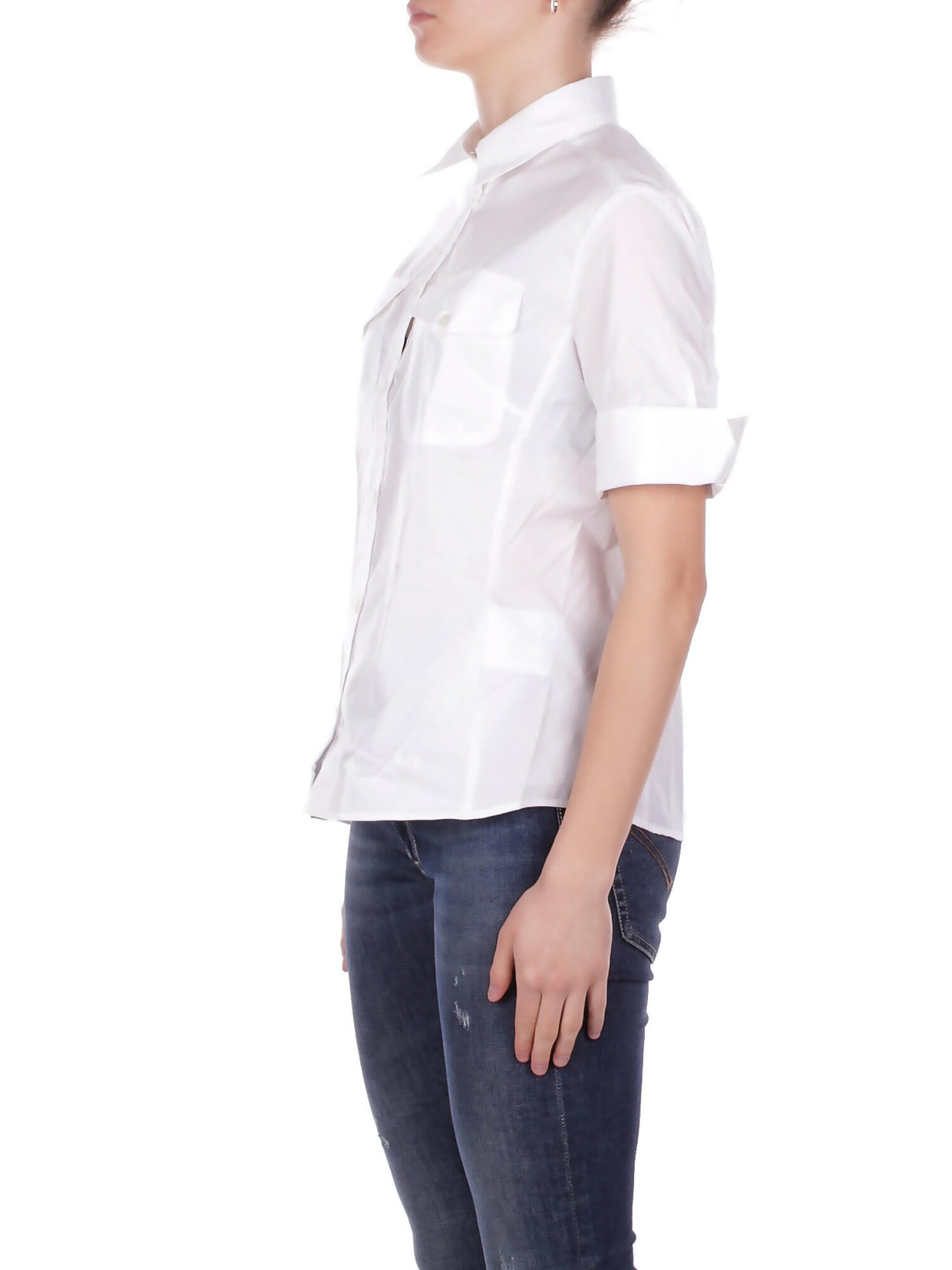 FAY Donna Camicia NCWA252600 SZGRB001 Camicia m\c Bianco