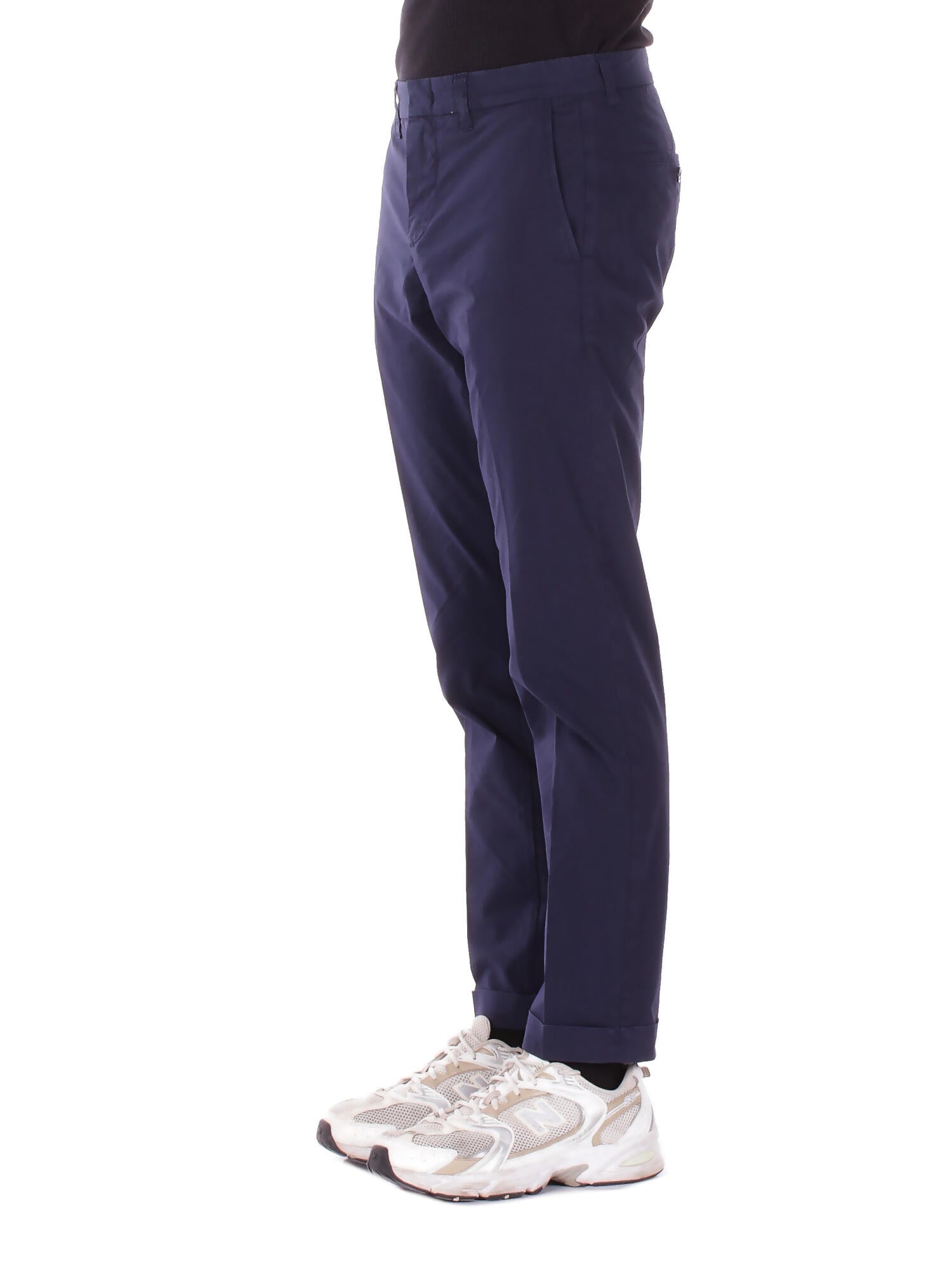 FAY Uomo Pantalone NTM8652187 TRSEU810 Capri classico tc f.do Blu denim