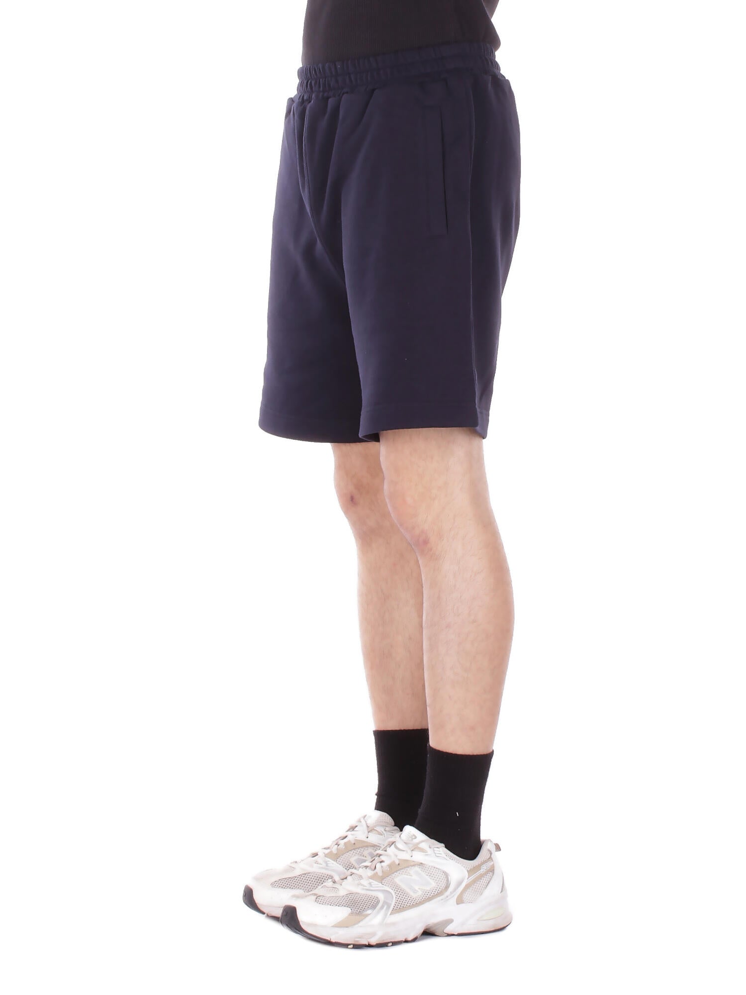 DONDUP Uomo Bermuda UF648KF0196U 890 Bermuda regular in felpa cot Blu