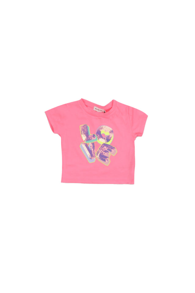 BILLIEBLUSH Bambina T-shirt U21957 499# Tee shirt Fucsia