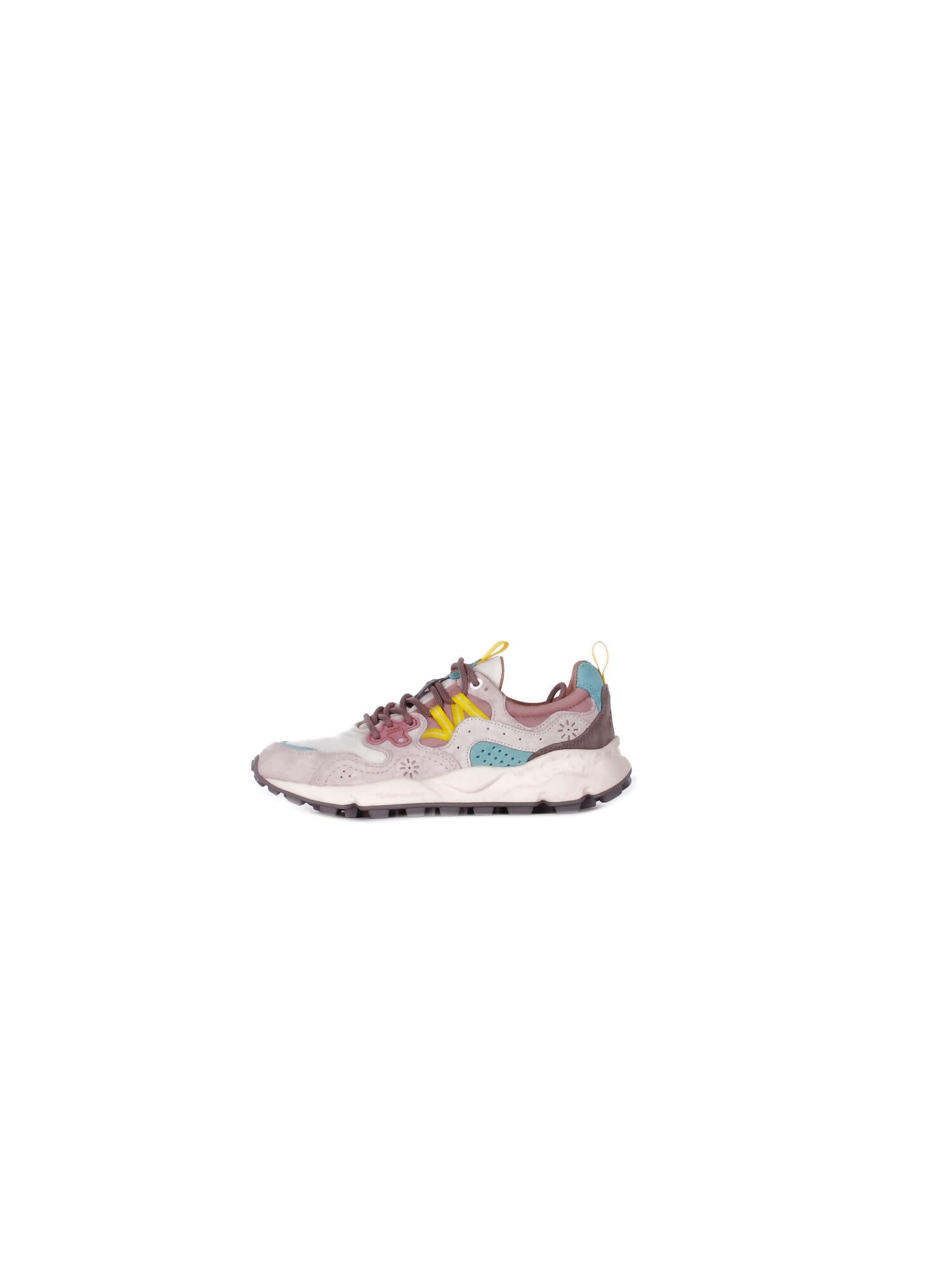 FLOWER MOUNTAIN Donna Sneakers 2017817 01 1B54 Yamano 3 White pink