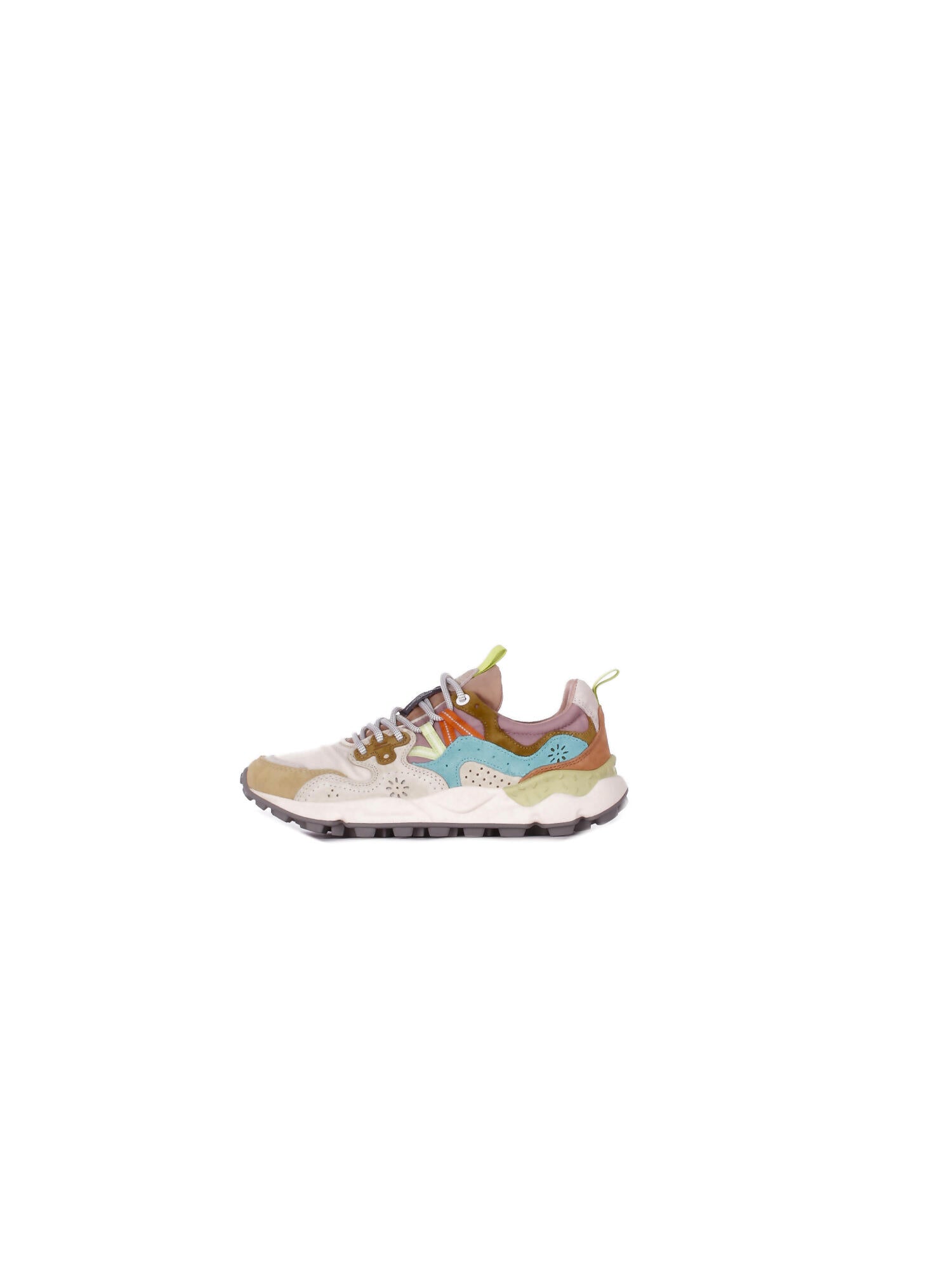 FLOWER MOUNTAIN Donna Sneakers 2017817 01 1E94 Yamano 3 Crema blu