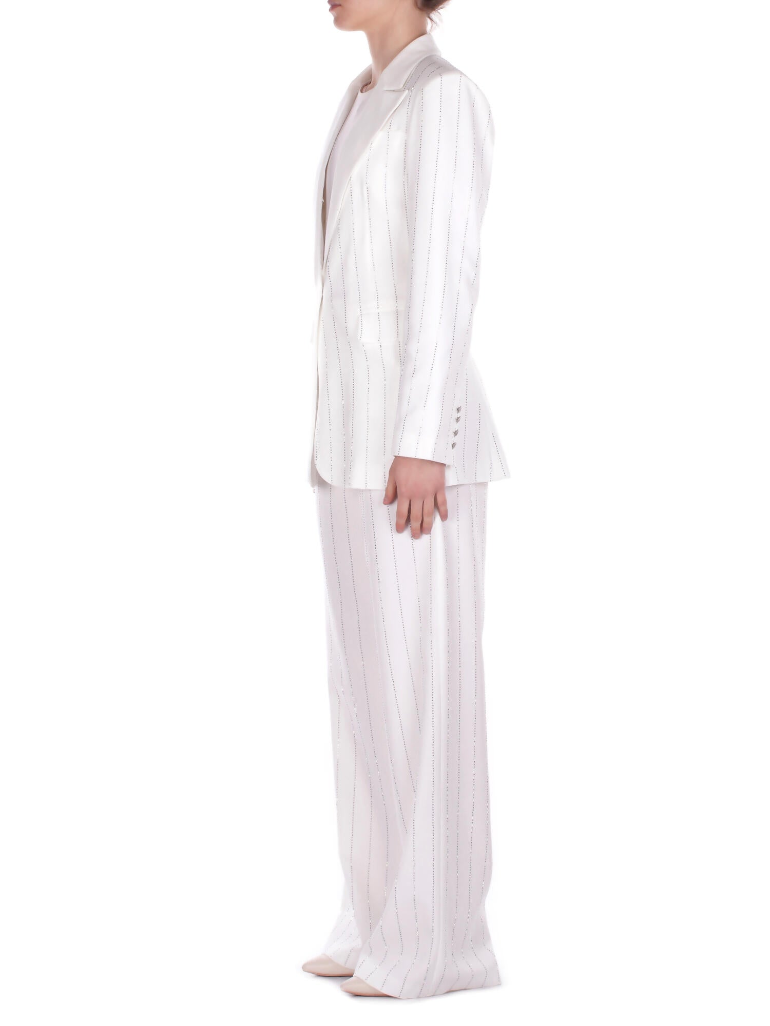 JOHN RICHMOND Donna Pantalone UWP26161PADFC OFF WHITE Pants papeper Off white