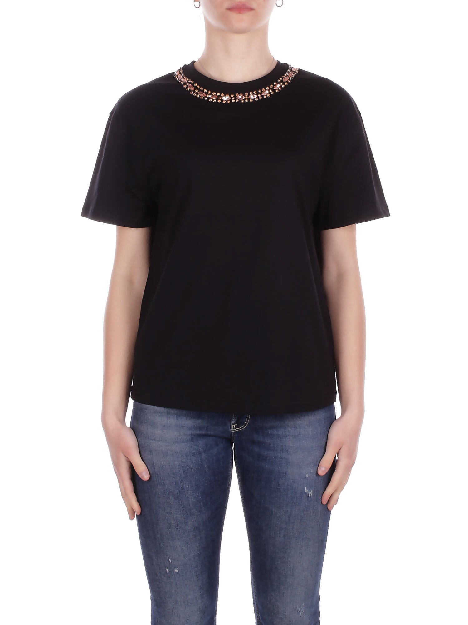 JOHN RICHMOND Donna T-shirt UWP26215TSFE BLACK T-shirt amiri Black
