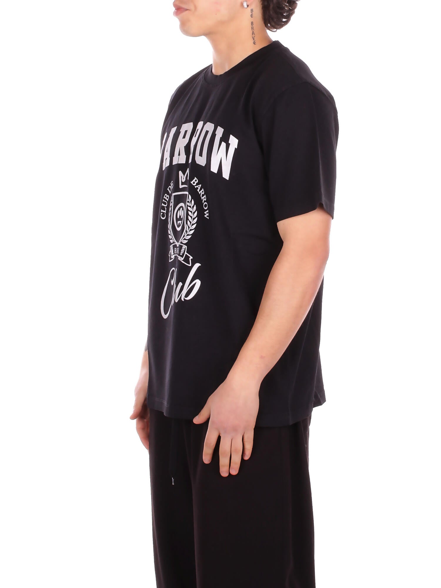 BARROW Unisex T-shirt S6BWUATH019 110 Jersey t-shirt Nero
