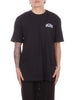 gcds-uomo-t-shirt-c1meqc041j104-999g-logo-lounge-ss-t-shirt-black-green