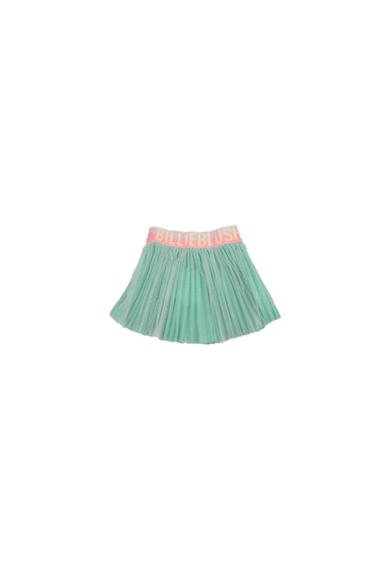 BILLIEBLUSH Bambina Gonna U21868 68M# Gonna plissettata Verde
