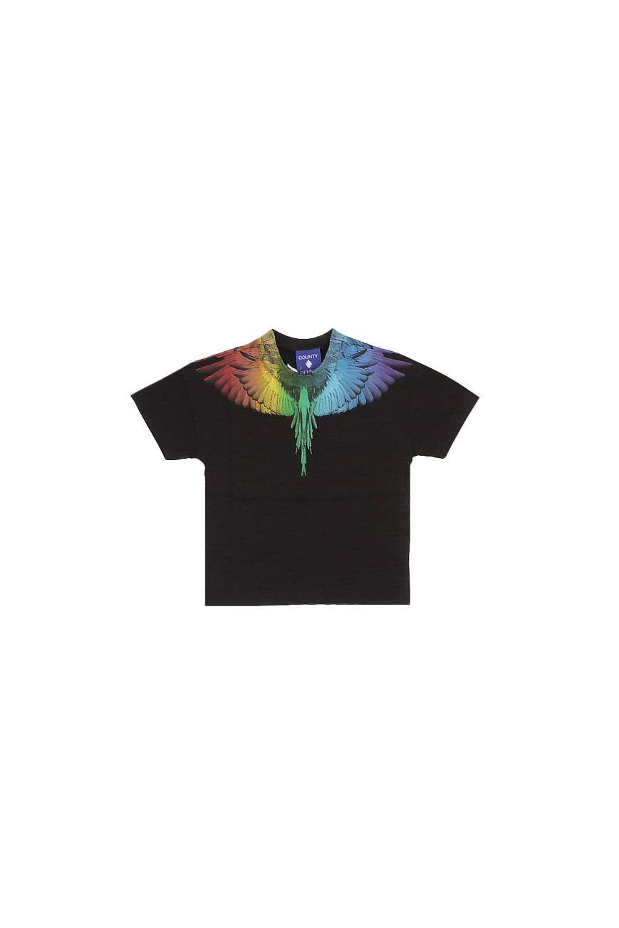 MARCELO BURLON COUNTY OF MILAN Bambino T-shirt S6CMJBTH028 110 Jersey t-shirt boy Black