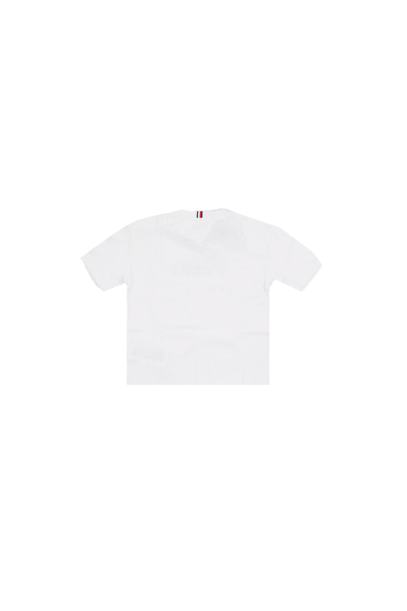 TOMMY HILFIGER Bambino T-shirt KB0KB10267 0K4 3d graphic t-shirt White